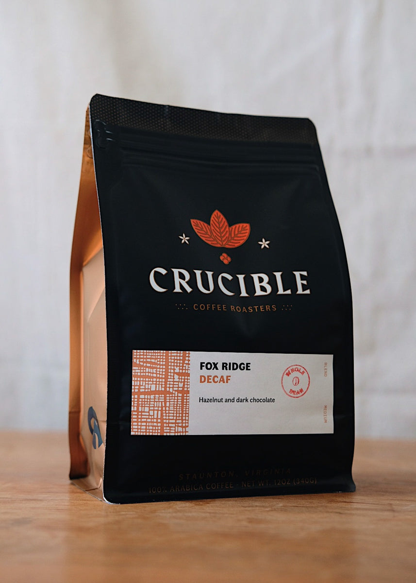 Fox Ridge Decaf - Mountain Water Process – Crucible Coffee Roasters