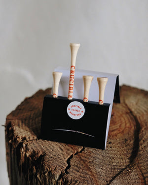 Cru Matchbook Golf Tee Set