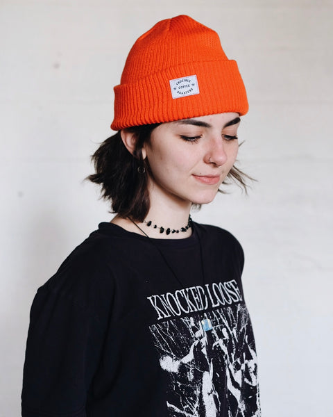 Embroidered Fisherman Beanie – Crucible Coffee Roasters